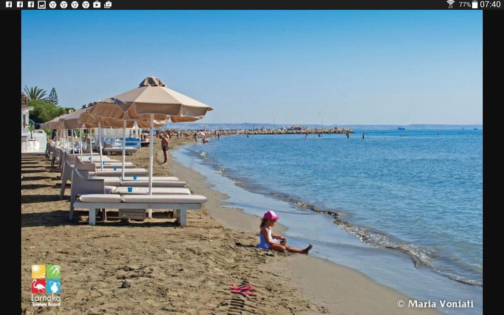 Panikos Beach Apartment I Larnaca Exterior photo